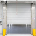 a high-speed roll up door installed by Wilcox Door Service