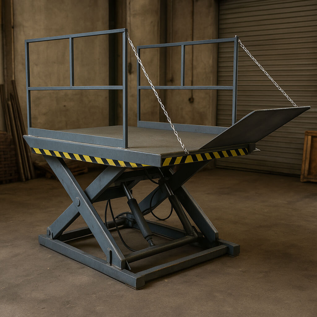 Scissor lift table