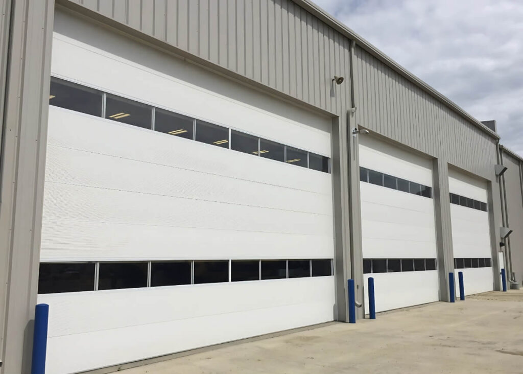 Sectional overhead door